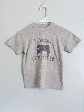 Laughing Giraffe Cow Feeder Graphic Tee 5T
